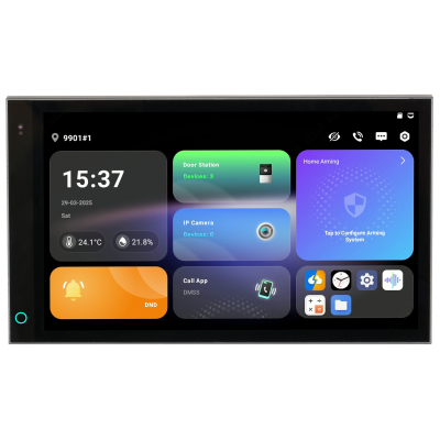 [DSCP3022A-B] PANNEAU DE CONTROLE 7"  ANDROID 14  IP/ Wi-Fi/ IP 2 FILS POE DAHUA