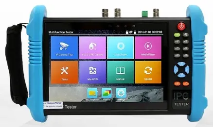 [DTESTEUR_HD+V2] TESTEUR POUR CAMERA ANALOGIQUE / IP/HDCVI/AHD/HDTVI 4K et 8K TACTIL 
