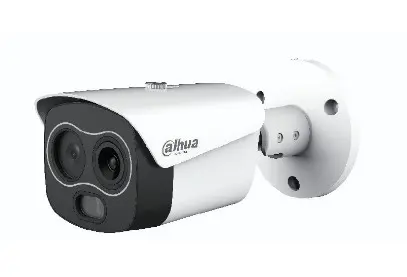 [DTPCBF1241B3F4DWS8] CAMERA BULLET THERMIQUE 3mm 256 x 192 + CAPTEUR 4mm 4MP IR30 DAHUA