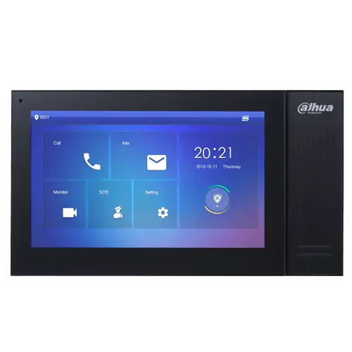 [DVTH2421FB-P] ECRAN TFT 7"  COULEUR IP POE NOUVELLE GENERATION DAHUA