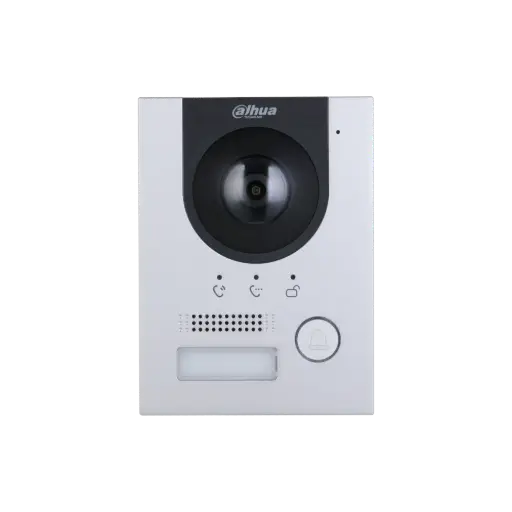 [DVTO2202F-P-S3] PLATINE DE RUE IP POE OU 2 FILS 48V 2MP 160° A ENCASTRER DAHUA
